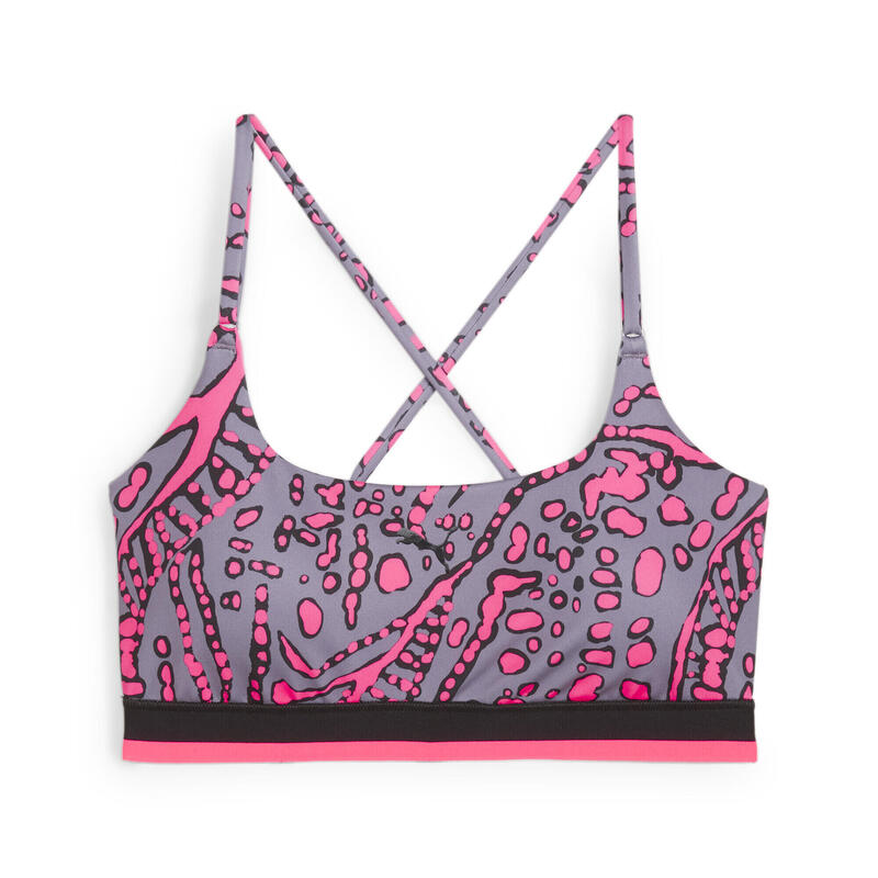 Brassière de training MOVE BRA Femme PUMA Sunset Glow Concept Aop Pink