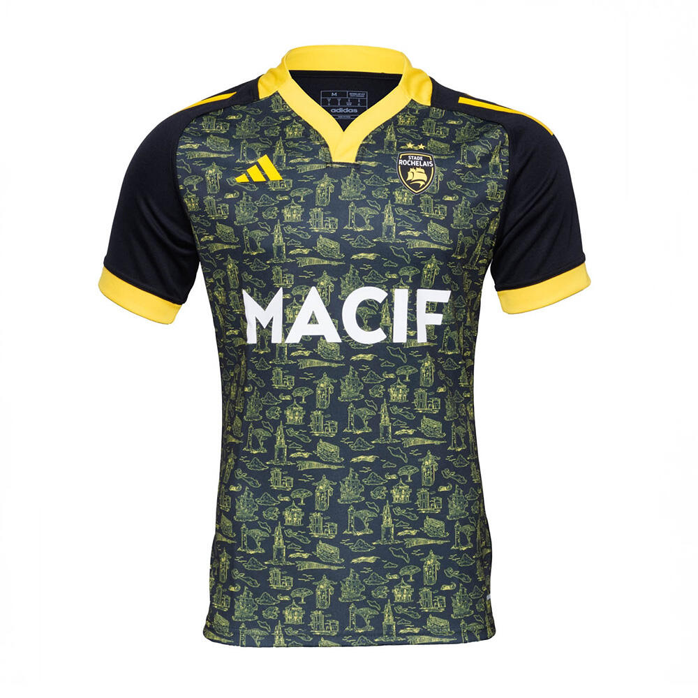 ADIDAS Maglia Replica Casa Stade Rochelais 24/25 Bambino