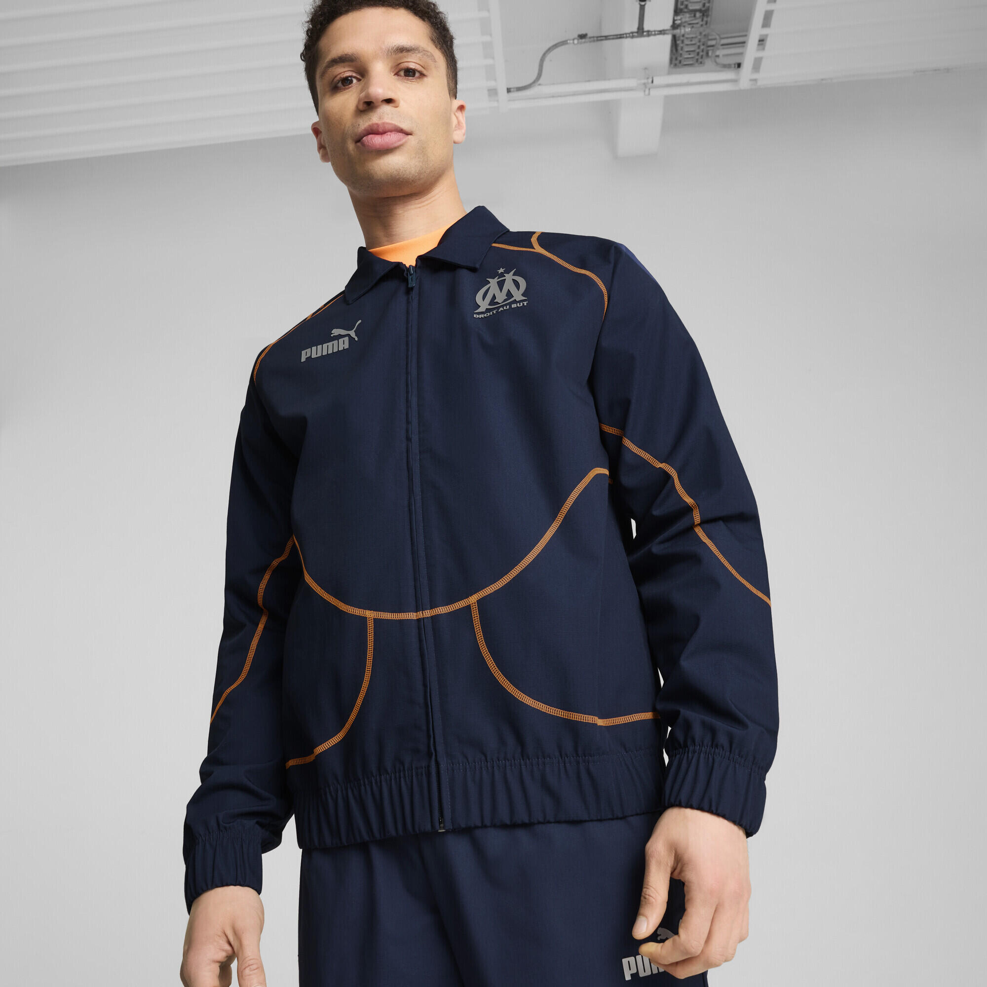 Veste de survêtement ftblSTATEMENT Olympique de Marseille PUMA 2/7