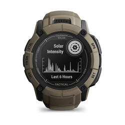 Montre connectée ADULTE Garmin Instinct 2X Solar Tactical Noir