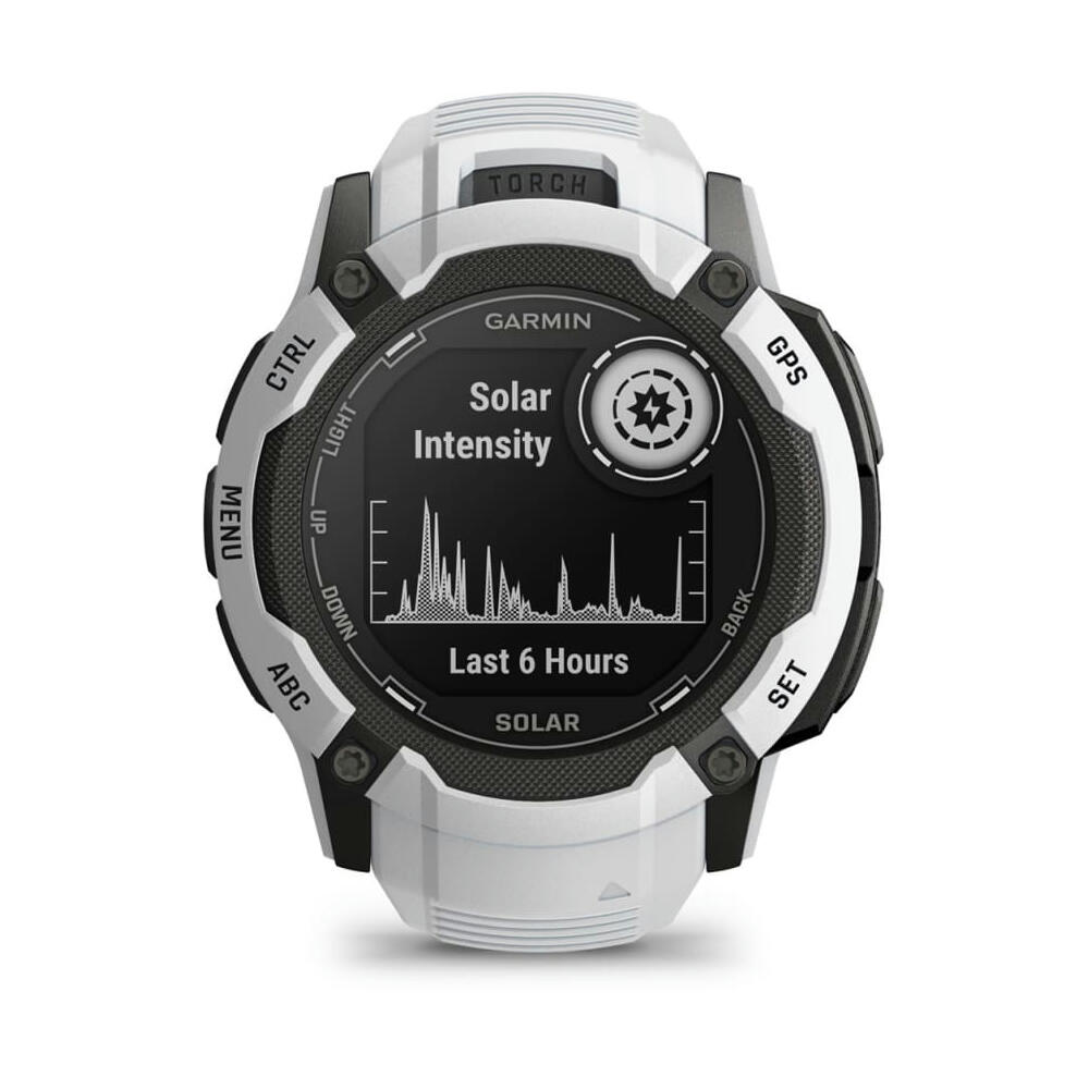 Garmin - Montre Connectée Adulte Garmin Instinct 2x Solar Blanc - Montre - Blanc - Taille Unique - Decathlon