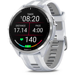 Montre Garmin Forerunner 965 GPS multisport blanche