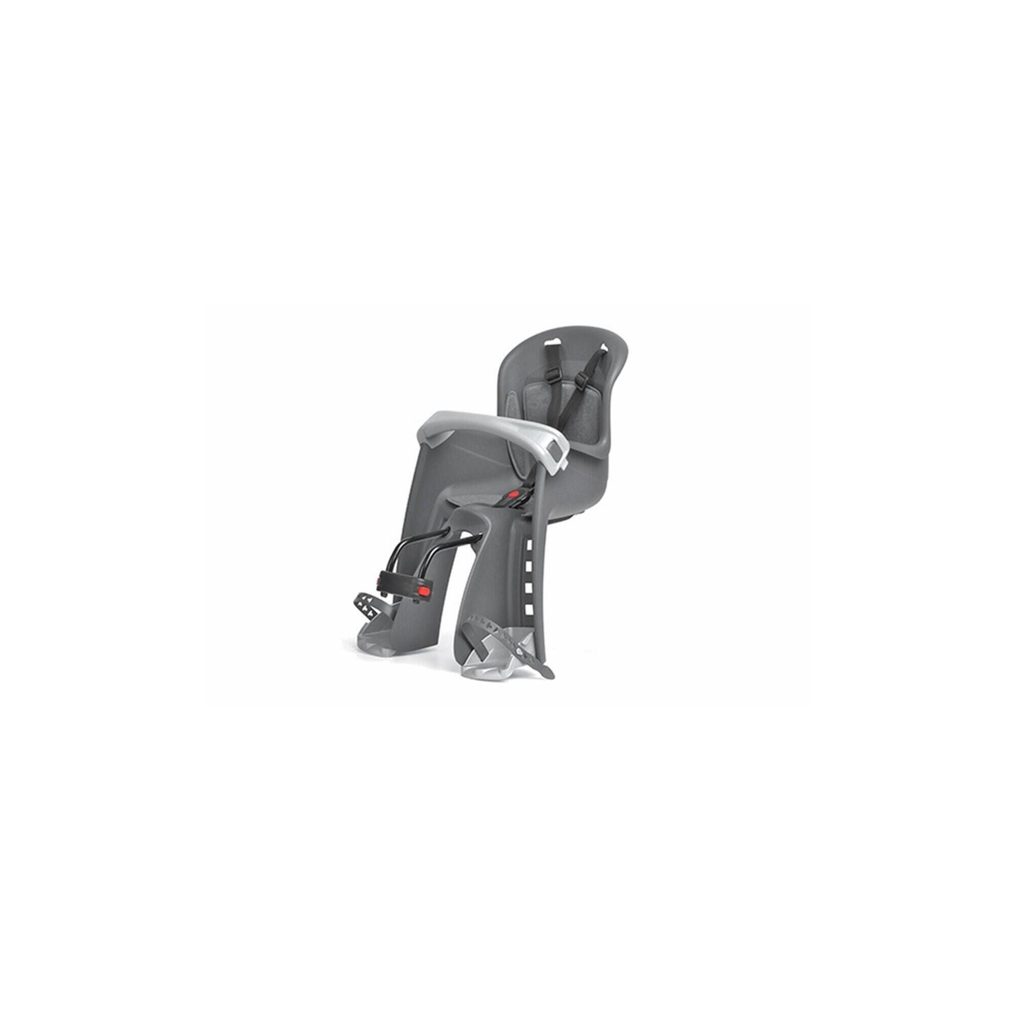 Polisport - Siège Vélo Polisport Bilby Junior Gris Avant 9-15 Kg - Siège Vélo Enfant - Gris - Taille Unique - Decathlon