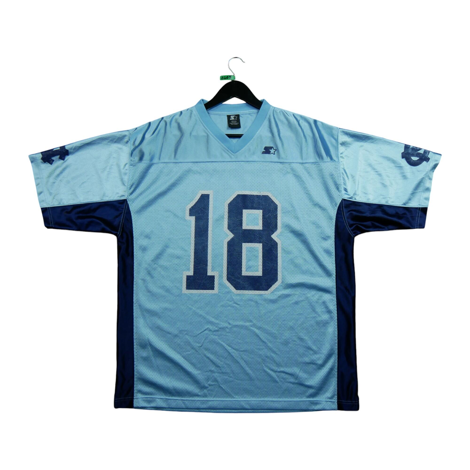 Reconditionné - Maillot Starter North Carolina Tar Heels - Homme - Très ...