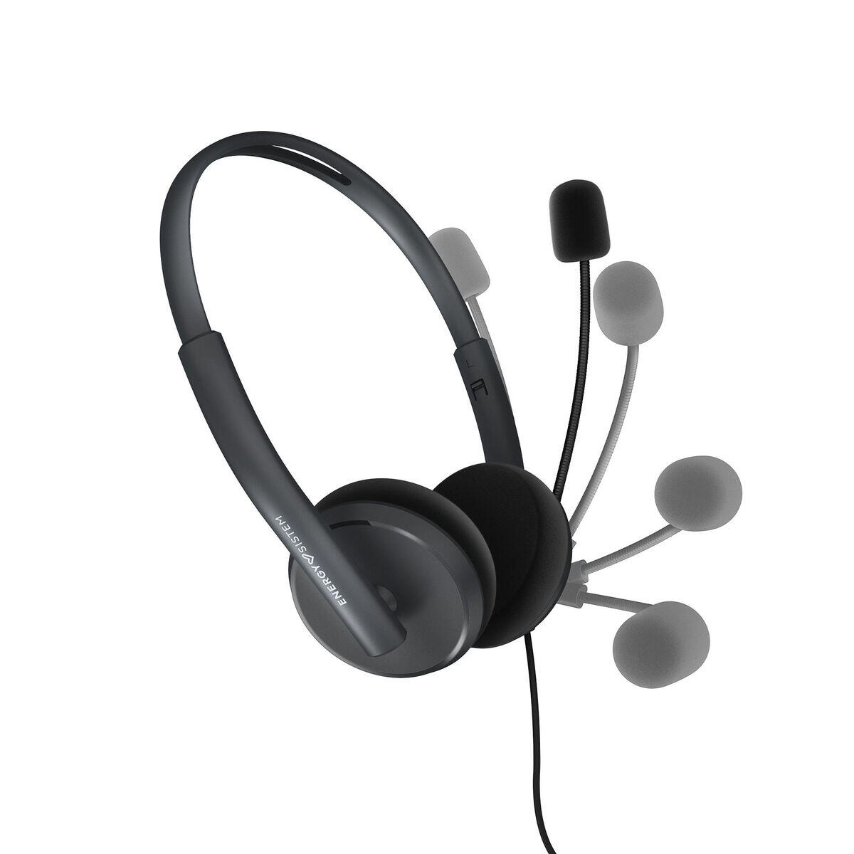 Auriculares con Micrófono Energy Sistem Office 2 Jack 3.5 mm 4/5