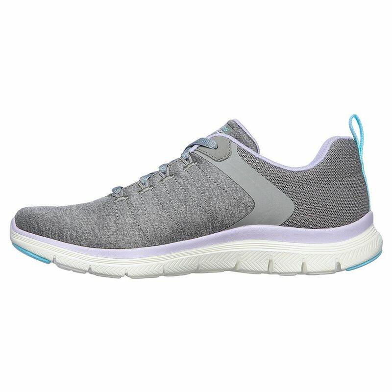 Zapatillas Deportivas Mujer Skechers Flex Appeal 4.0 Gris