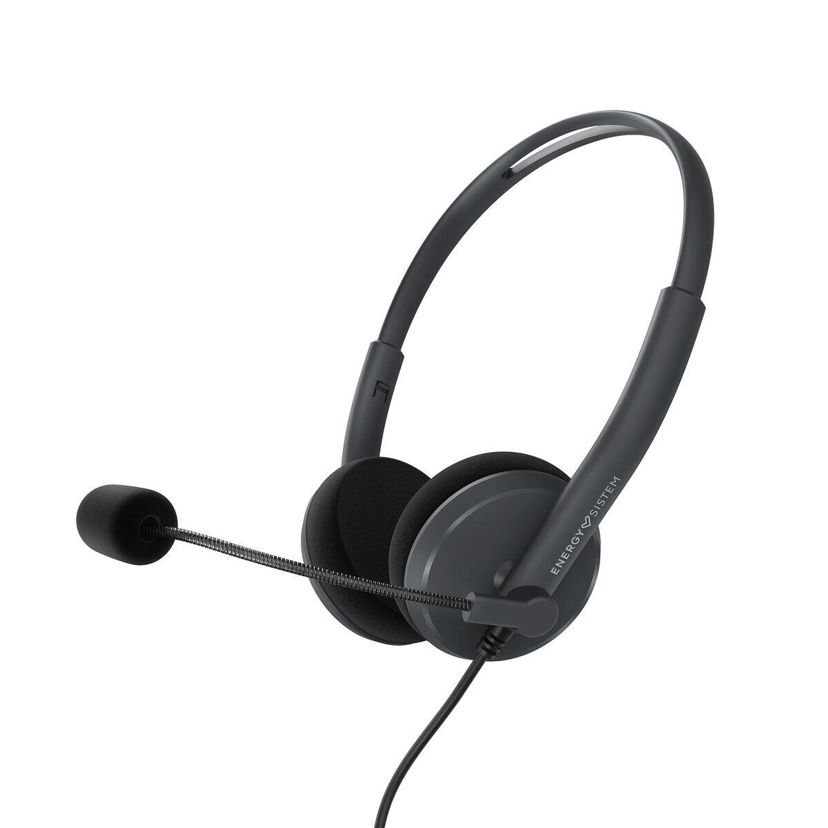 Auriculares com microfone energy sistem office 2 jack 3.5 mm