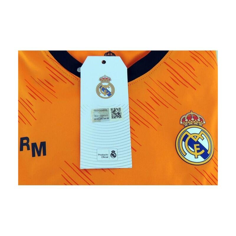 Camiseta Real Madrid 2ª Equipación Réplica Oficial Sin Dorsal 24/25