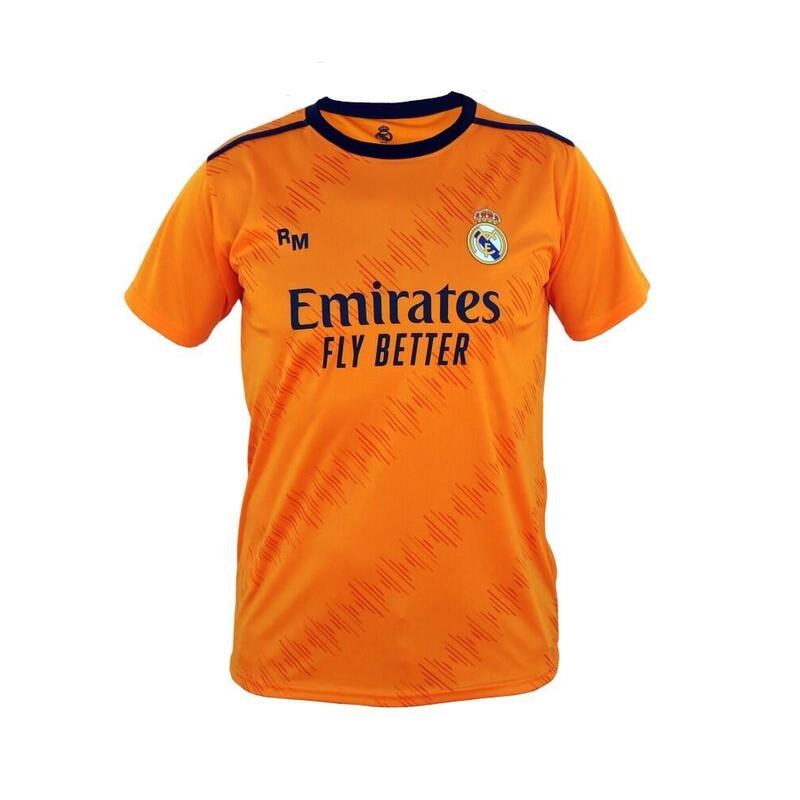 Conjunto Futbol Niños Real Madrid 2ª Equipación Réplica Oficial Bellingham 24/25