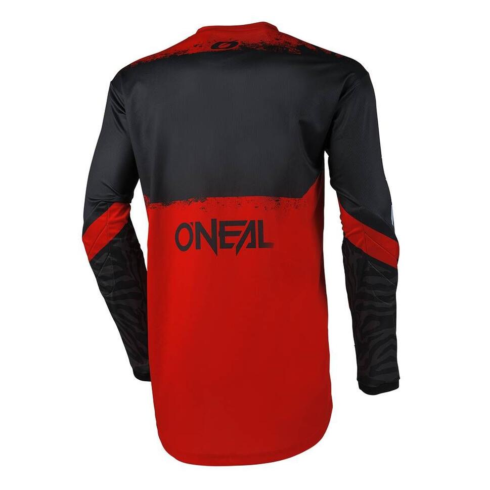Bluza rowerowa męska O'neal Shocker czarno czerwona