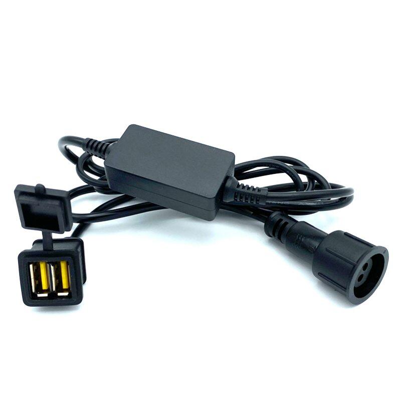 POWERYMAX Adaptador Batería Portátil PoweryMax Doble USB PX5 PX10 PX25