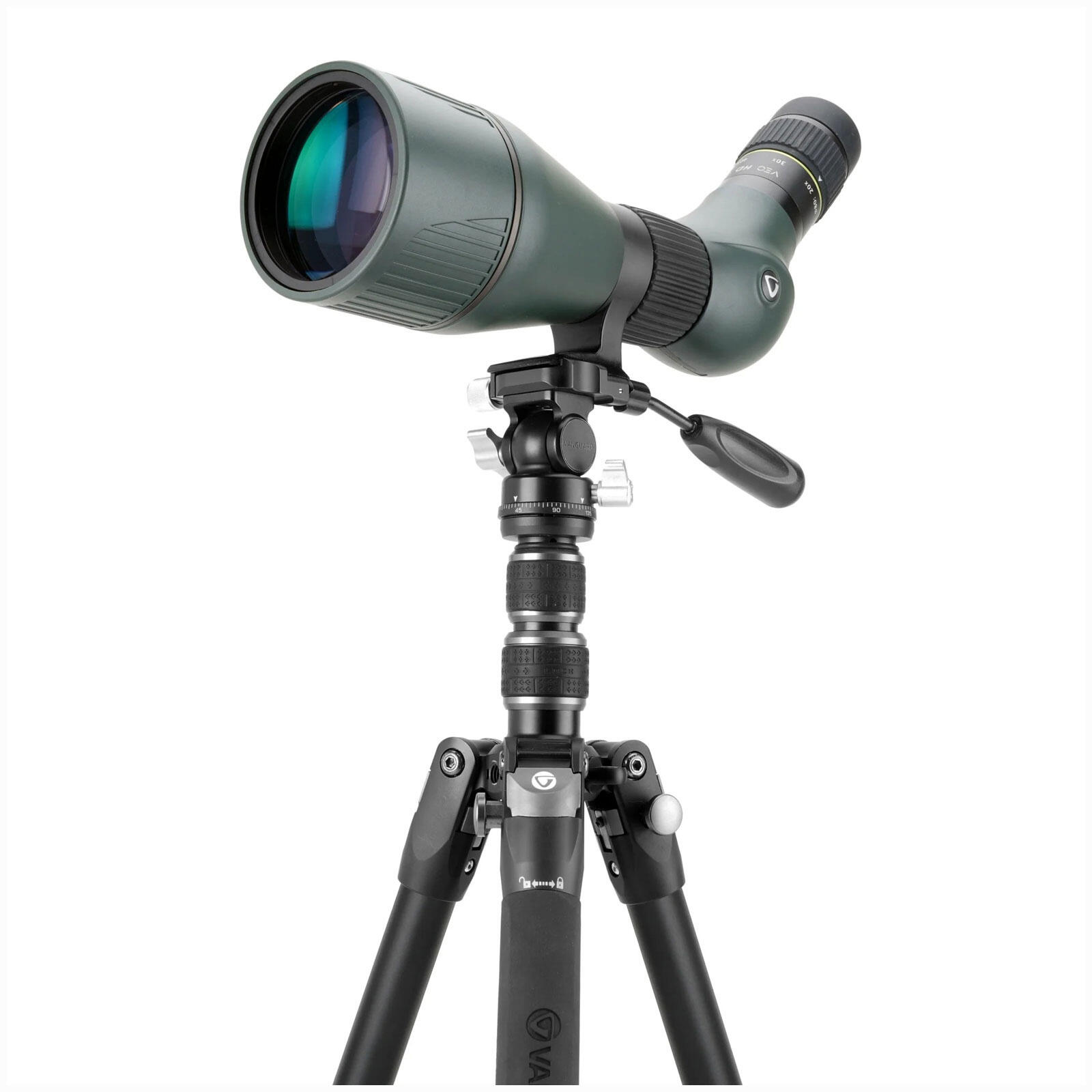 Treppiede da viaggio in alluminio con testa a 2 vie Vanguard Veo 3T 265HAP 7/7