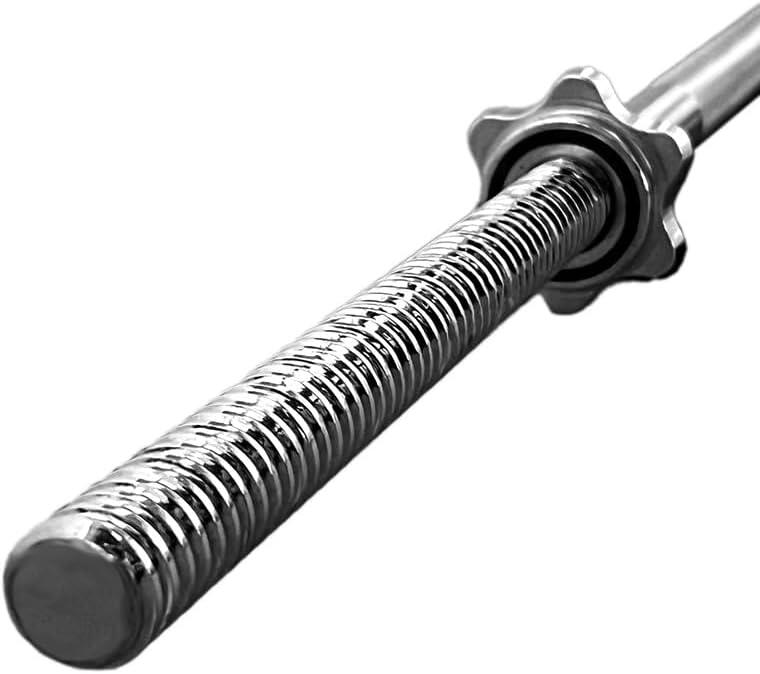 Bilanciere 150 cm Dritto Cromato con Chiusura a Vite e Diametro 25 mm 2/3