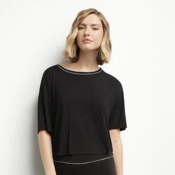 T-Shirt Court Col Rond Femme Dim Move