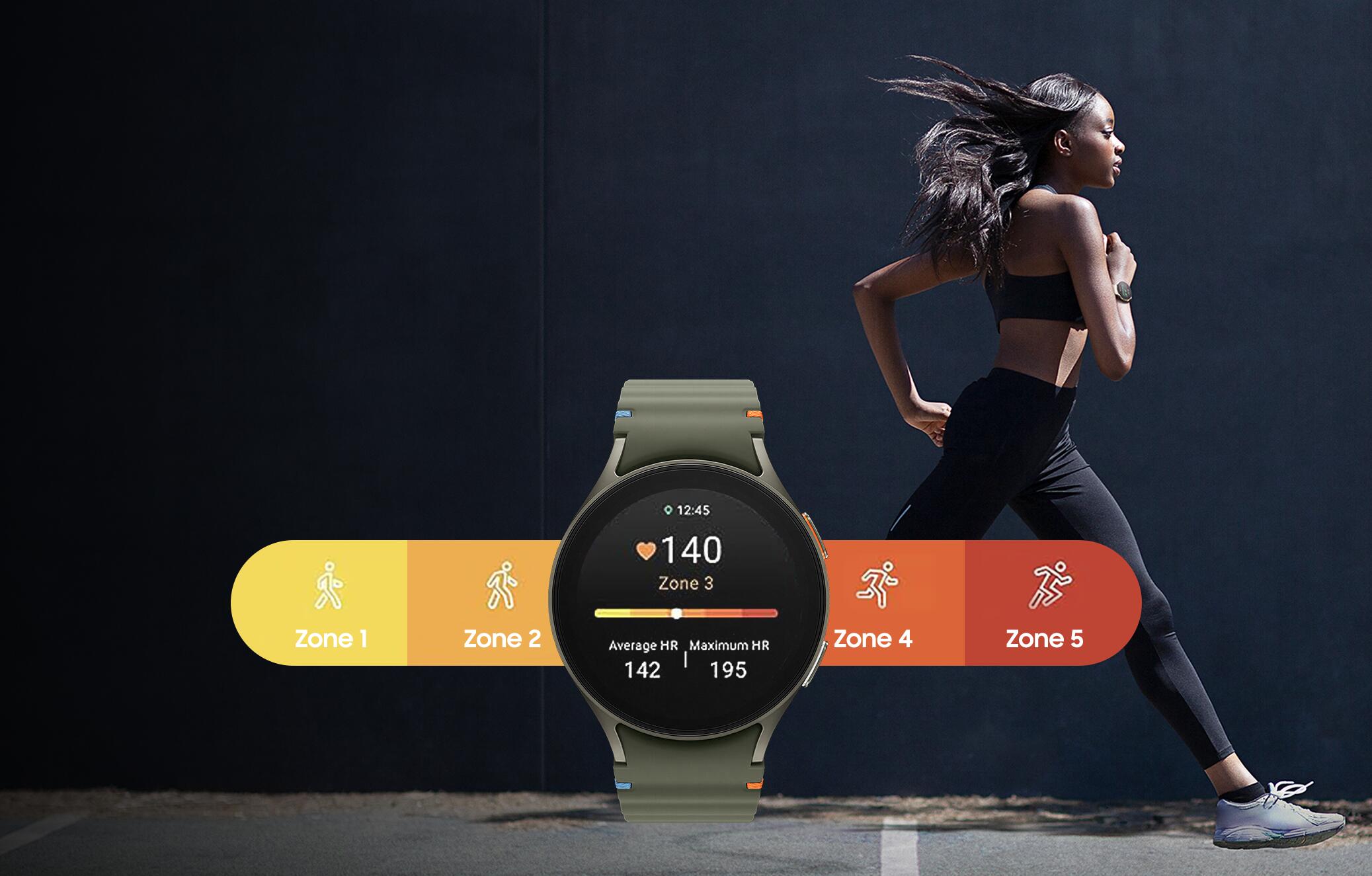Galaxy Watch7 40mm Bluetooth Smartwatch - Cream | Decathlon