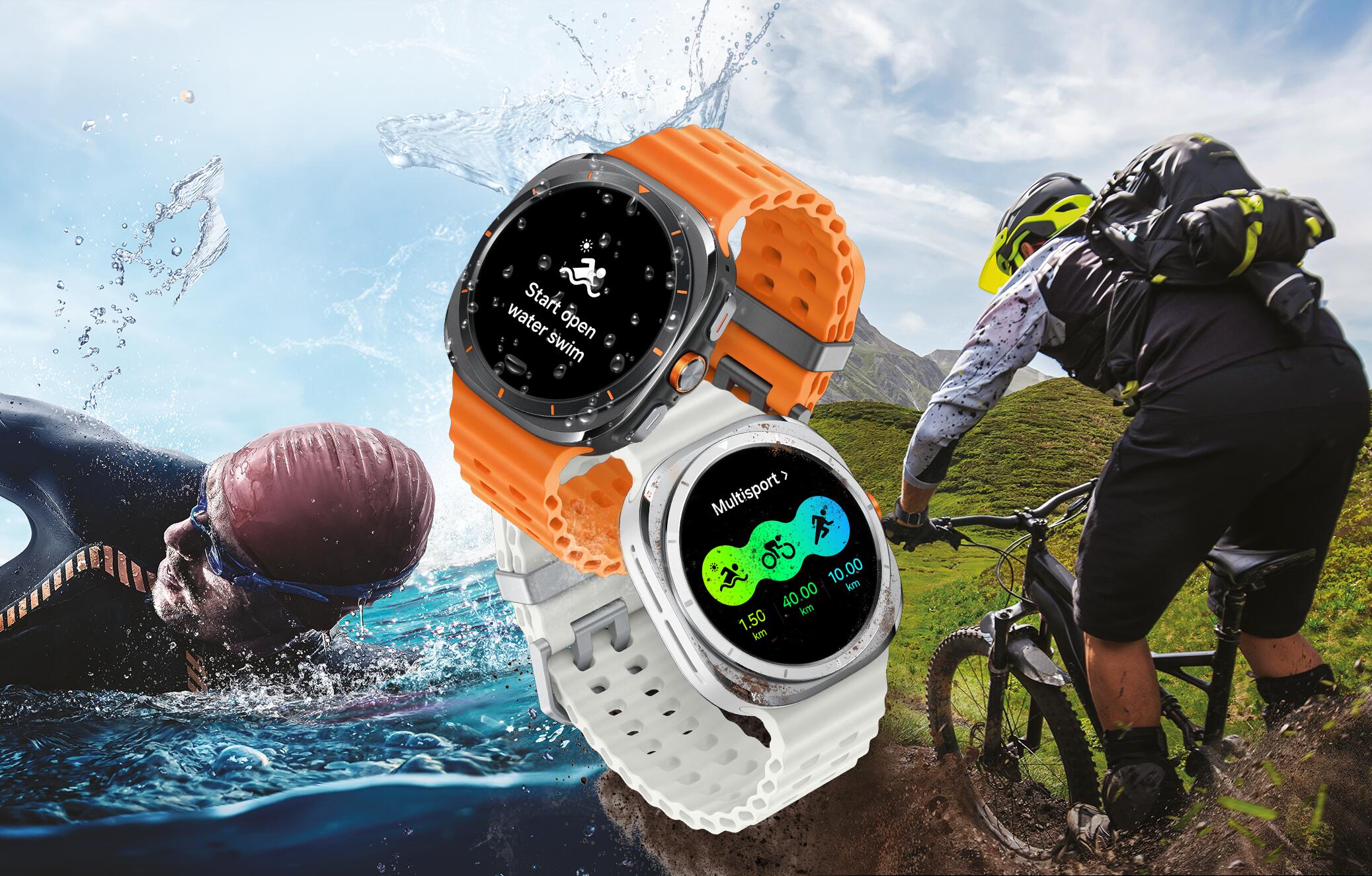Galaxy Watch Ultra 47mm LTE Smartwatch (2024) - Titanium White 5/9