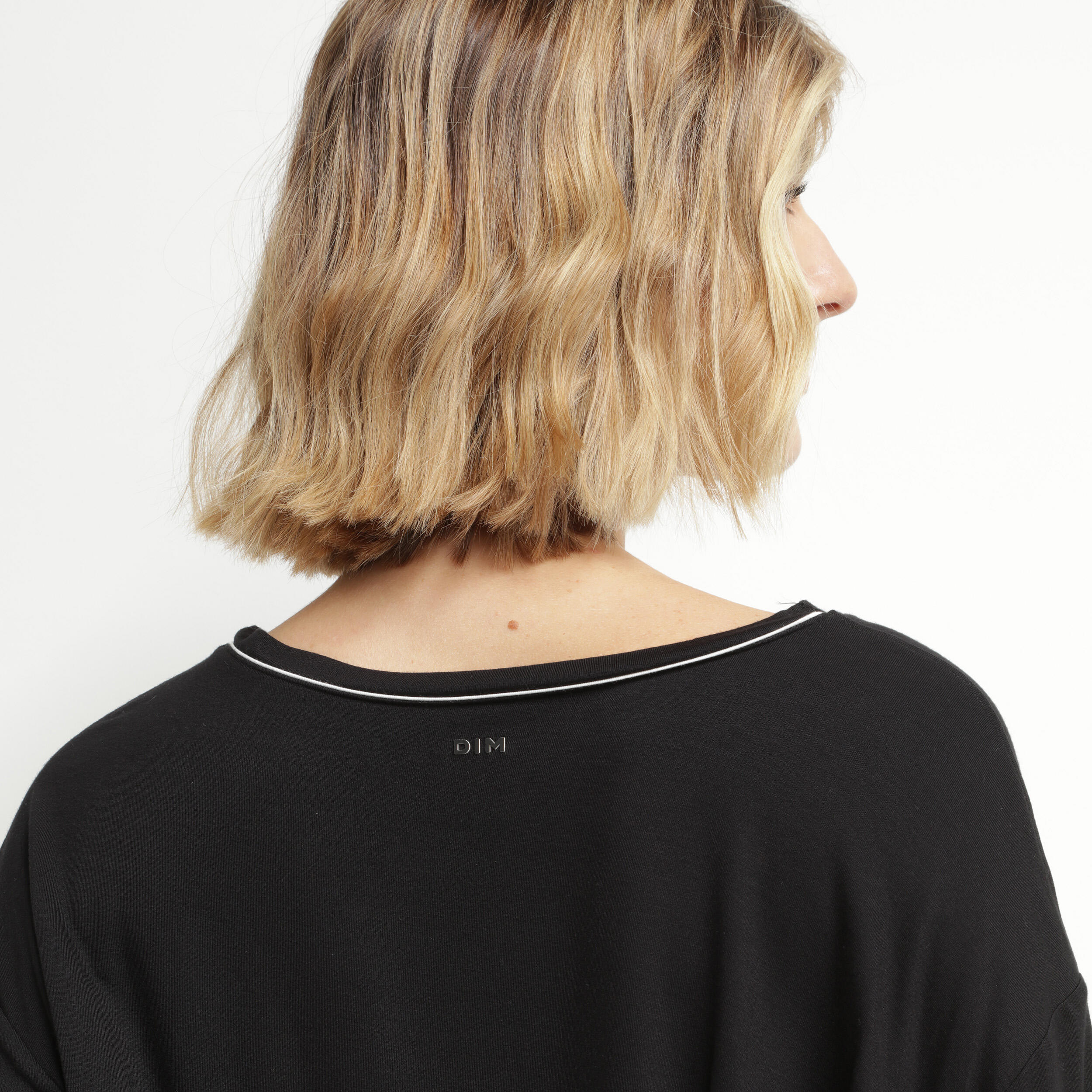 T-Shirt Court Col Rond Femme Dim Move 5/7