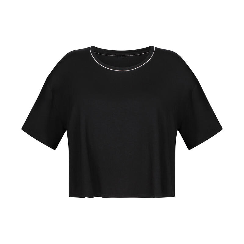 T-Shirt Court Col Rond Femme Dim Move