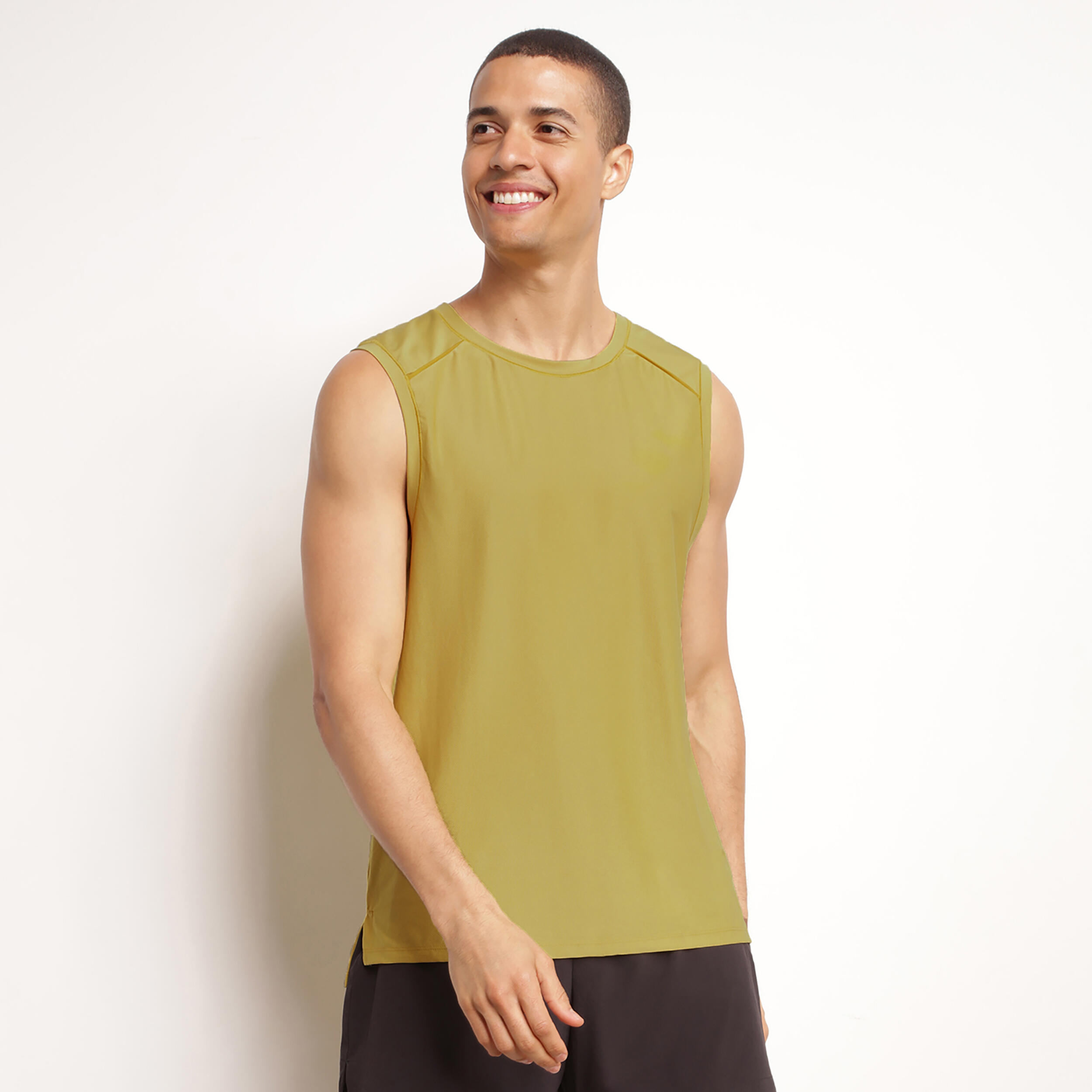 Dim - Débardeur De Sport Homme Dim Move - Débardeur - Jaune - 48 Xl - Decathlon