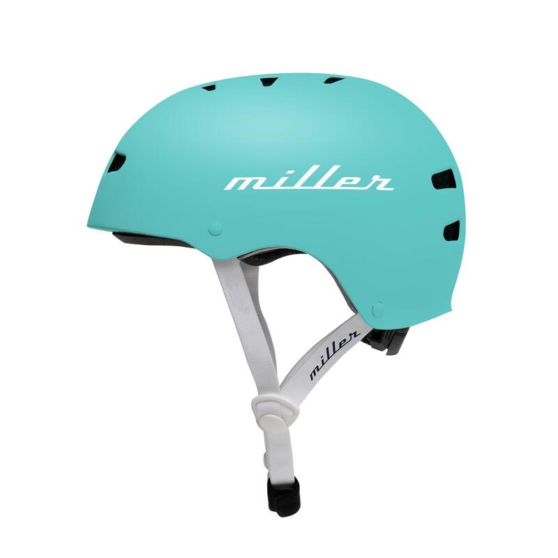 Casco MILLER PRO HELMET II - Azul Turquesa - T.M/L Alto Rendimiento Ultra Ligero