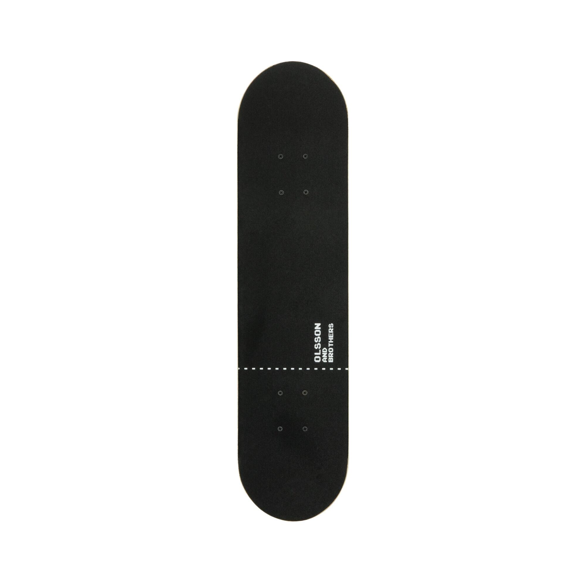 Skateboard OLSSON SPEEDY - 31,75"x8" Roues CREEK SHR 53MM Roulements ABEC7 5/6
