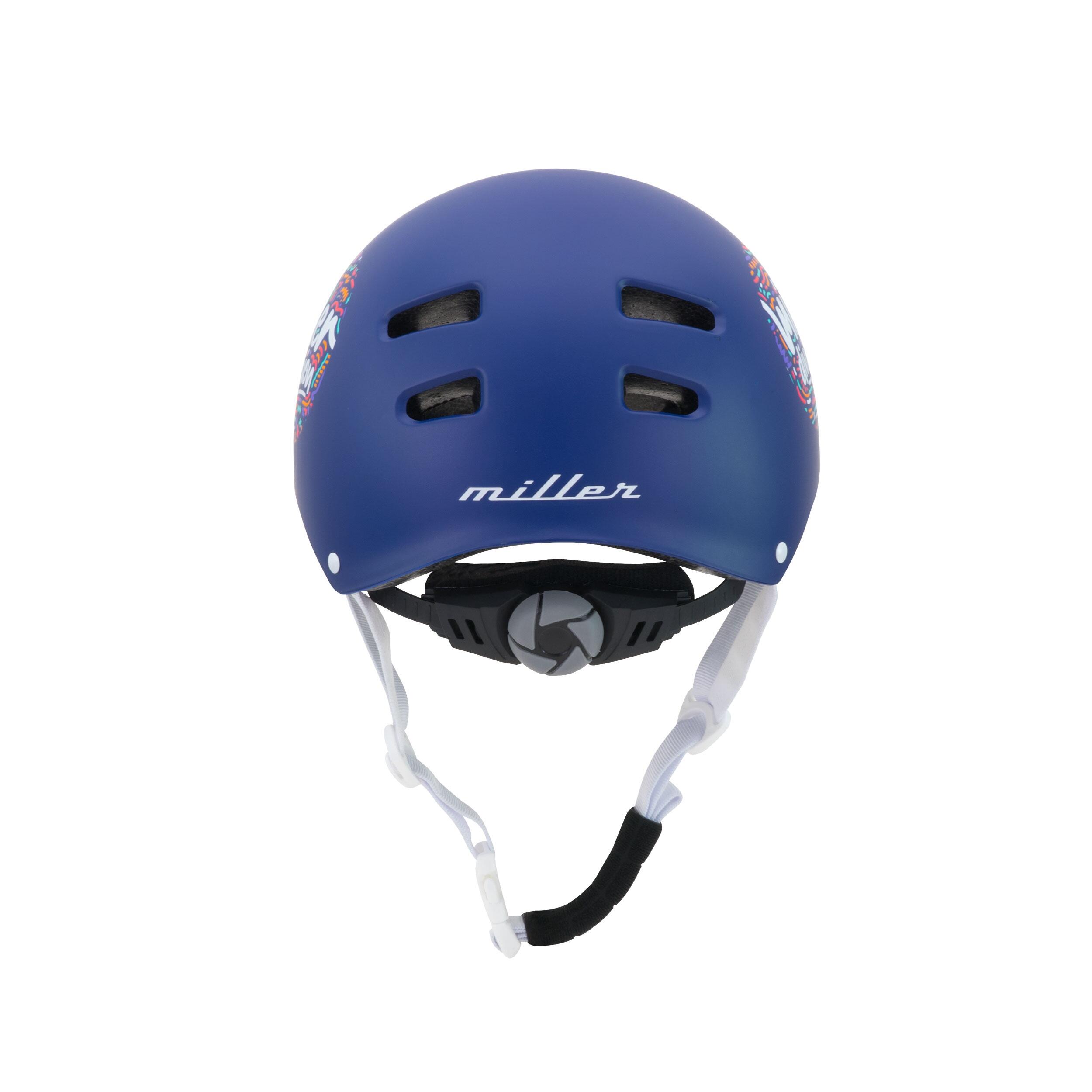 Capacete MILLER FESTIVAL NAVY - T.S/M Ultra Leve Elevado Desempenho Respirável 4/6