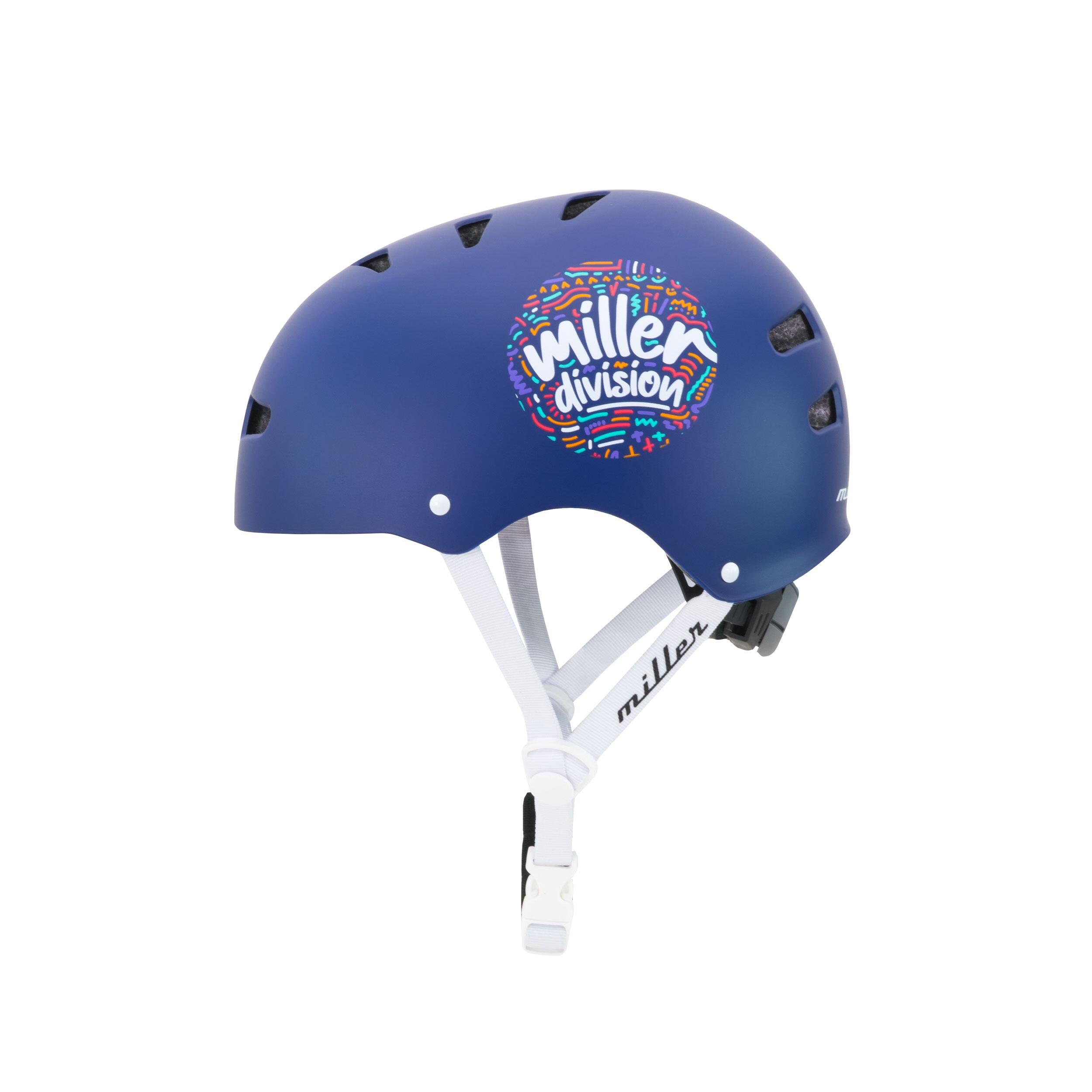 Capacete MILLER FESTIVAL NAVY - T.S/M Ultra Leve Elevado Desempenho Respirável 3/6
