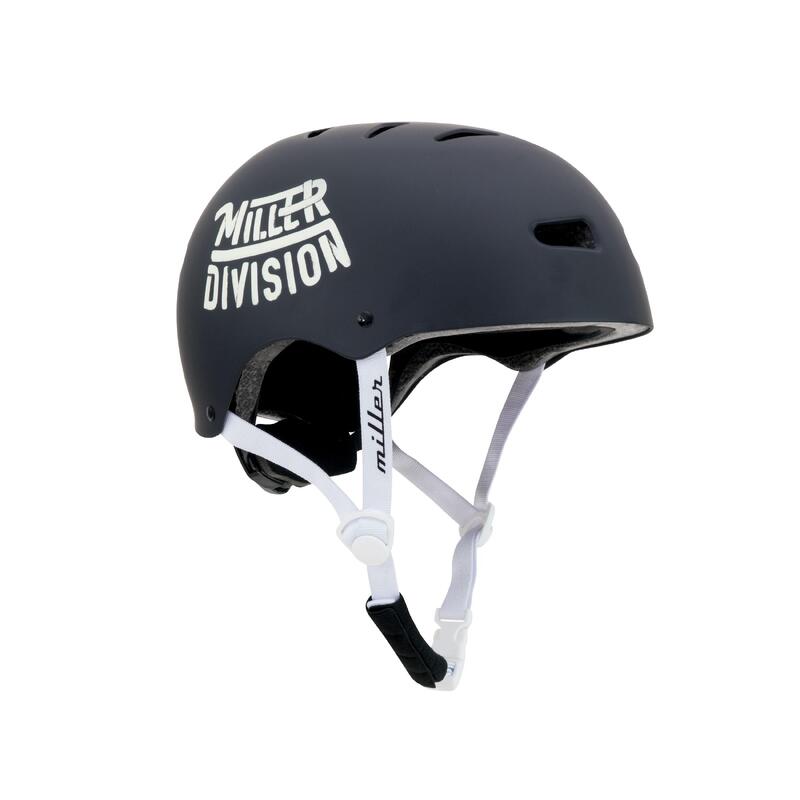 Casco MILLER RACER - Negro - T.M/L Alto Rendimiento Ultra Ligero Pro Design