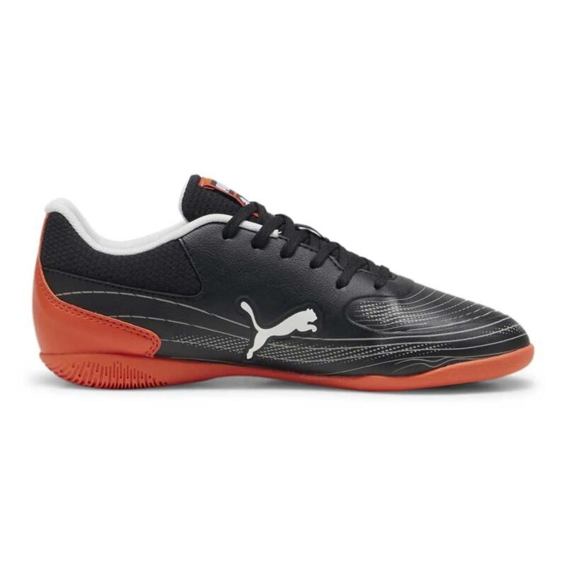 Zapatillas Fútbol Sala Para Niños Puma Truco III Jr Negro. Ágiles