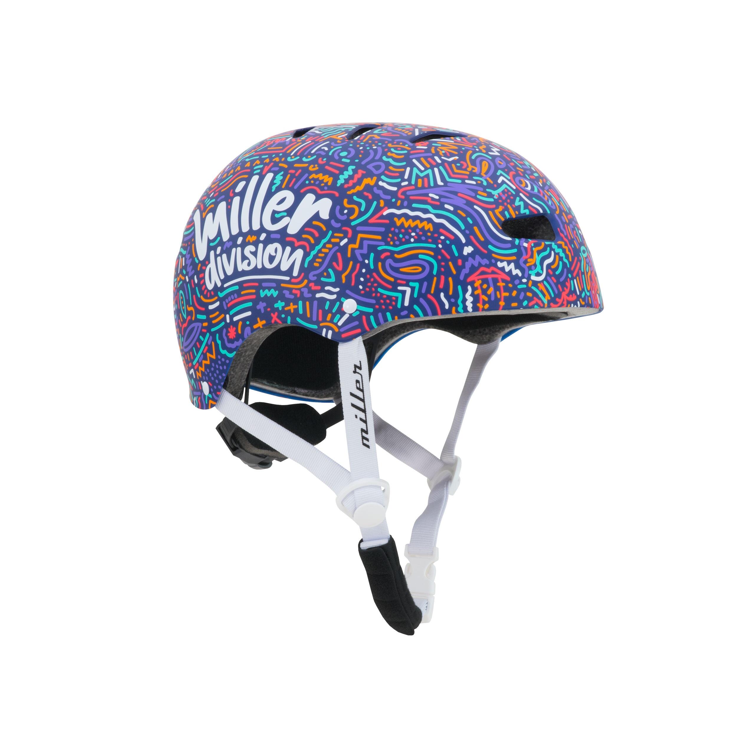 MILLER DIVISION Casco MILLER FULL FESTIVAL – T.S/M – Alte prestazioni, ultra leggero, design pro