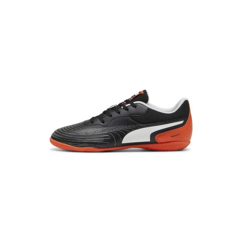 Zapatillas Fútbol Sala Para Niños Puma Truco III Jr Negro. Ágiles