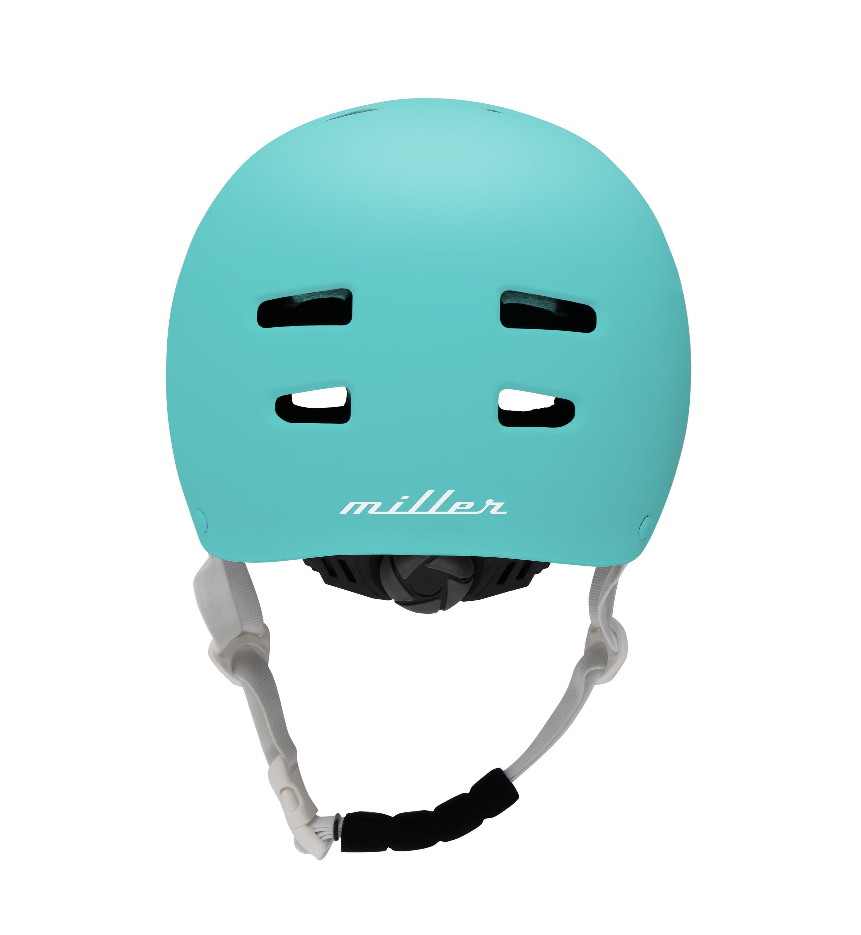 Capacete MILLER PRO HELMET II - Turquesa - T.S/M Ultra Leve Elevado Desempenho 4/4
