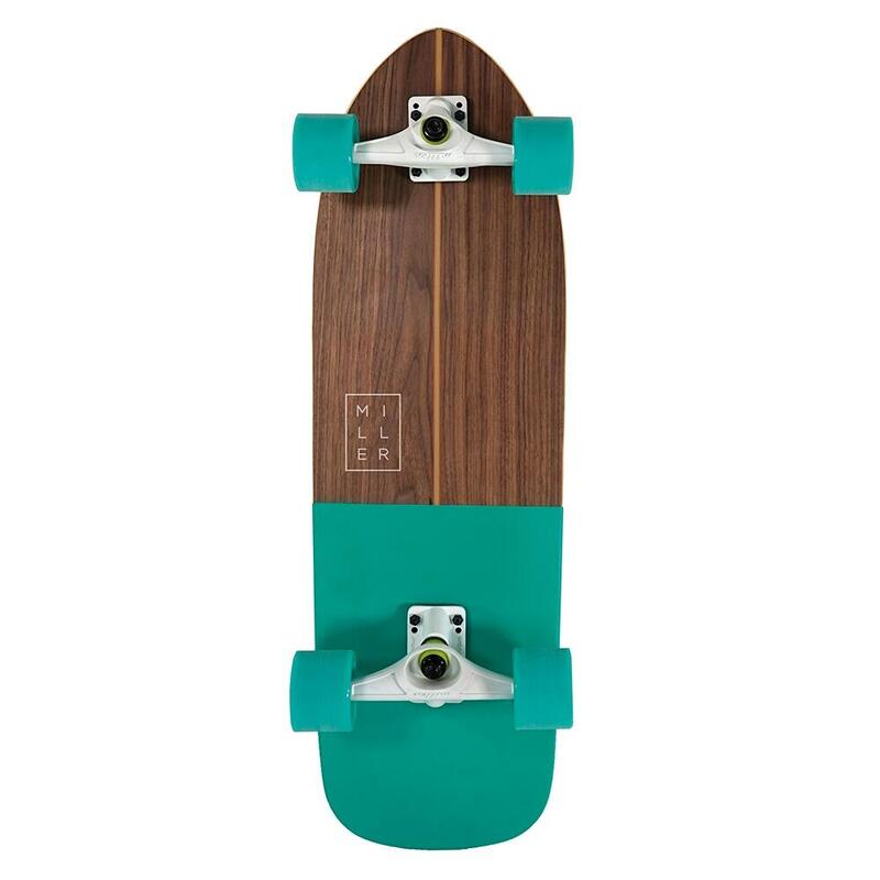 Surfskate MILLER SOUL JADE - 31,5" - Concavo Medio Rodamientos ABEC9 Ejes XRKP