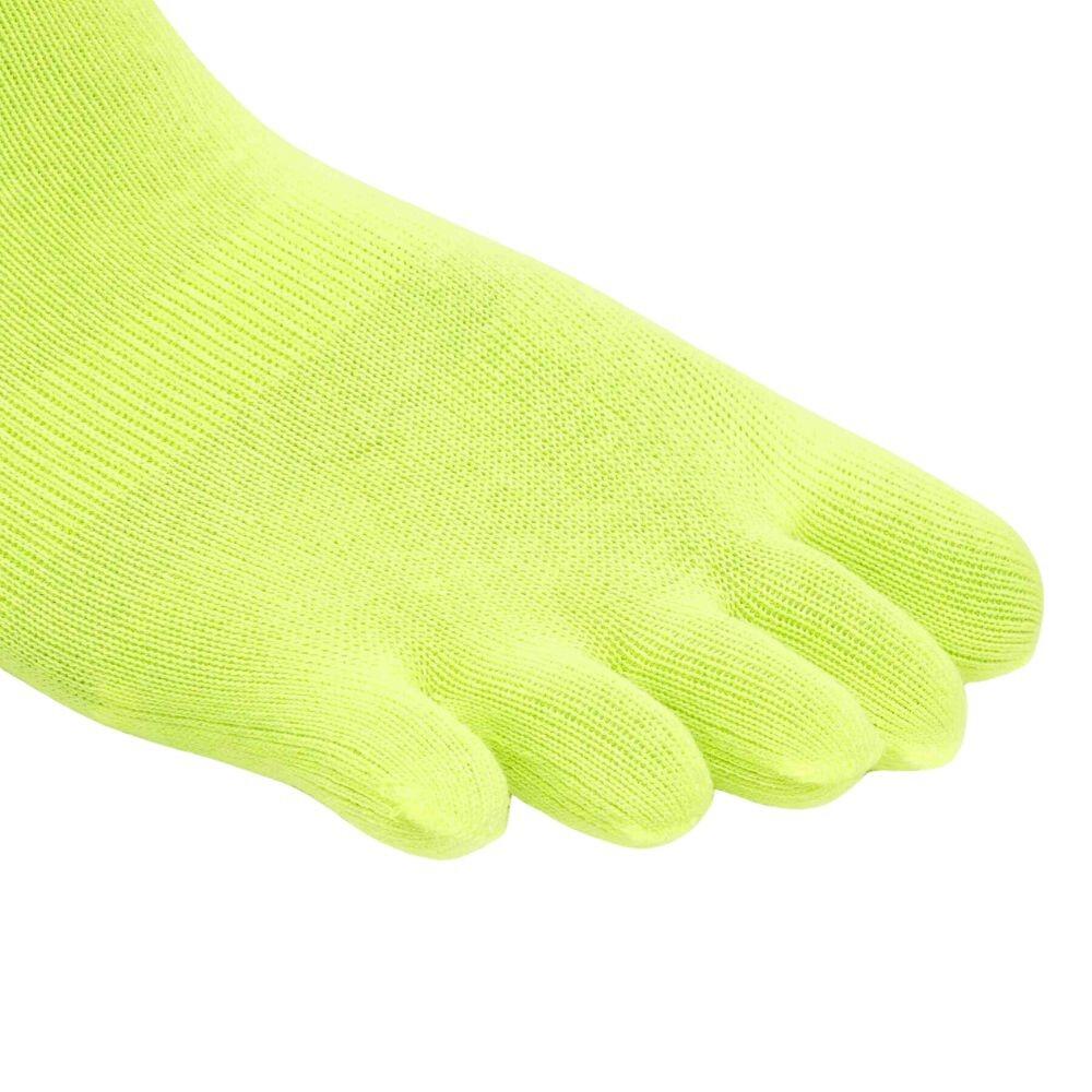 Calcetines 5TOE No Show Yellow Vibram running Unisex Amarillo VIBRAM 2/4