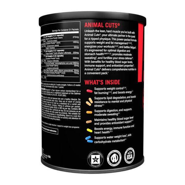 Universal Nutrition Animal Cuts (42) Standard - Dieet & Gewichtsbeheersing 4/6