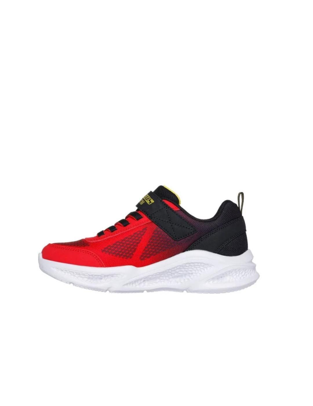 Chaussures de sport pour enfant Skechers Lights météore Rouge 2/7