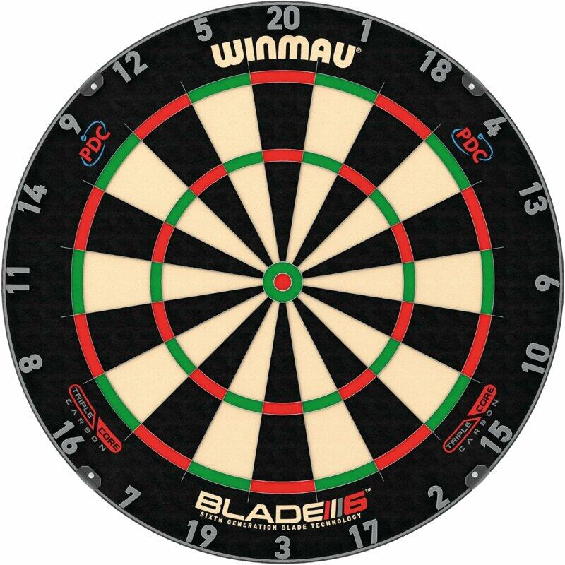 Winmau Dartboardständer Xtreme 2 + Blade 6 Triple Core Carbon + Catchring 2/7