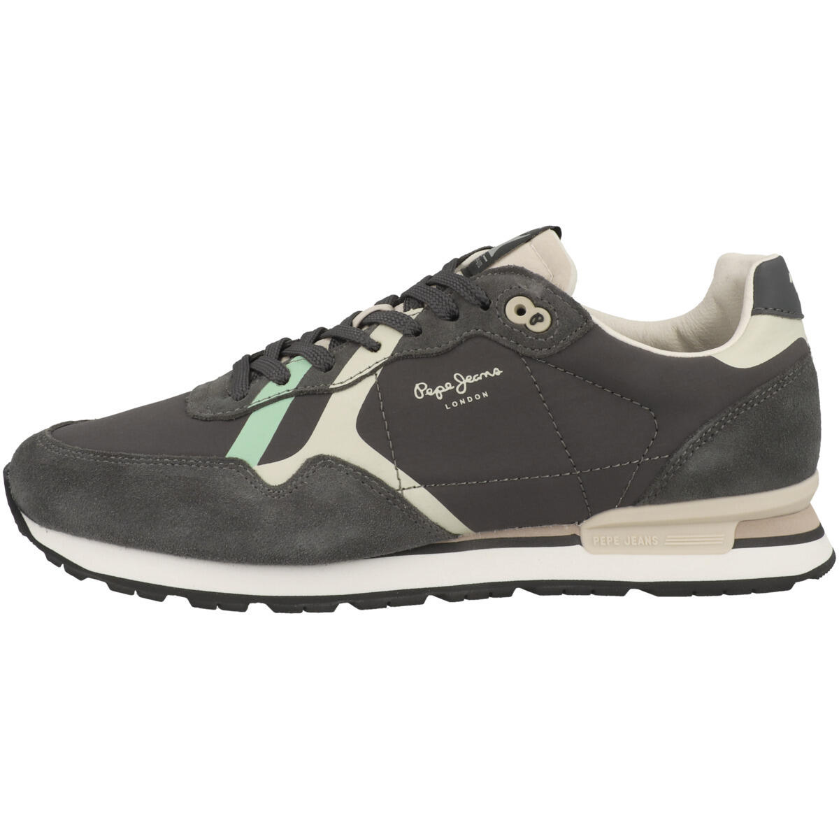 Pepe Jeans - Chaussure De Randonnée Baskets Homme Pepe Jeans Brit Road M Gri - Baskets - Gris|noir - 41 - Decathlon