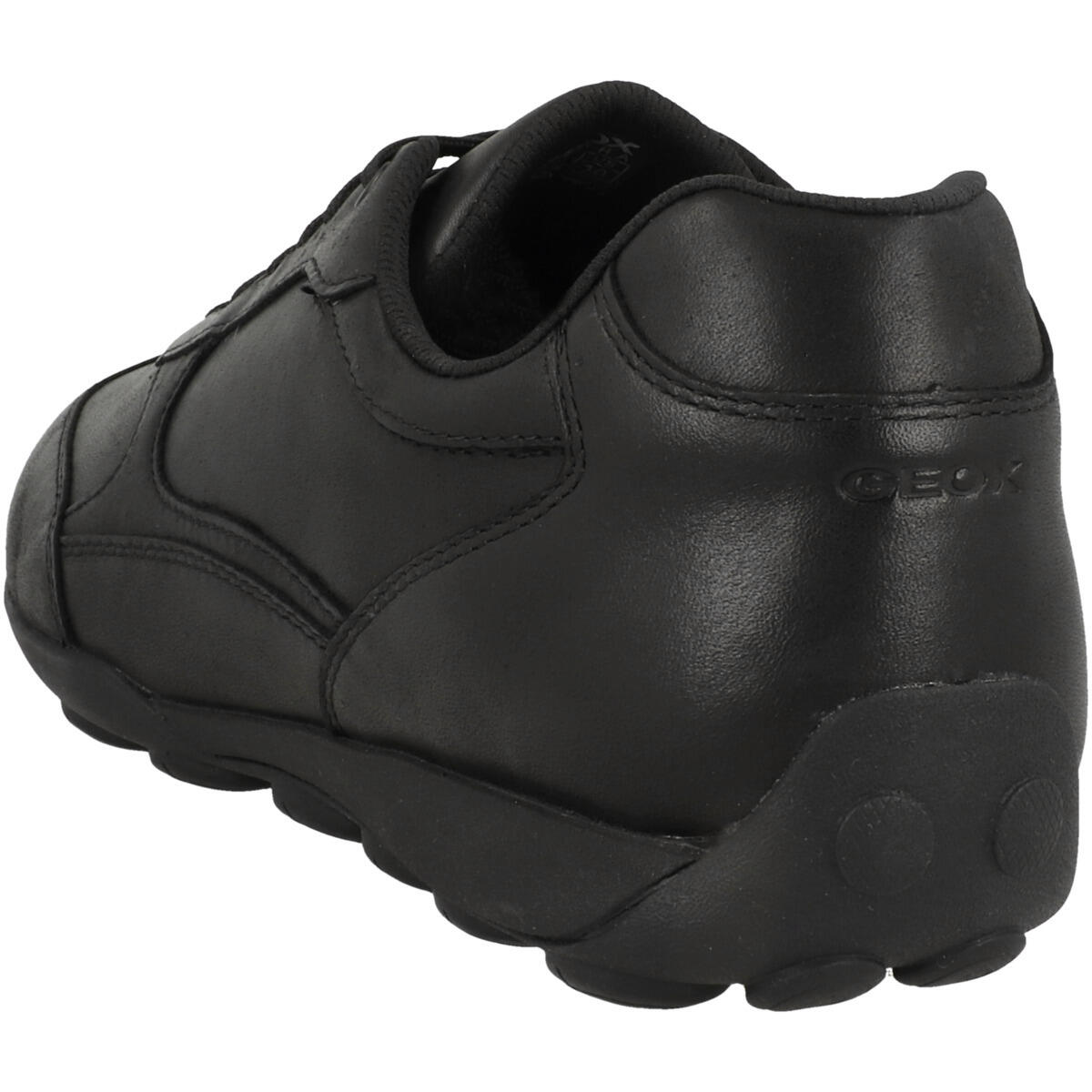 Geox U Snake 2.0 C - SMO-LEA Herren Leder Sneaker U45GXC 00043 schwarz 6/6