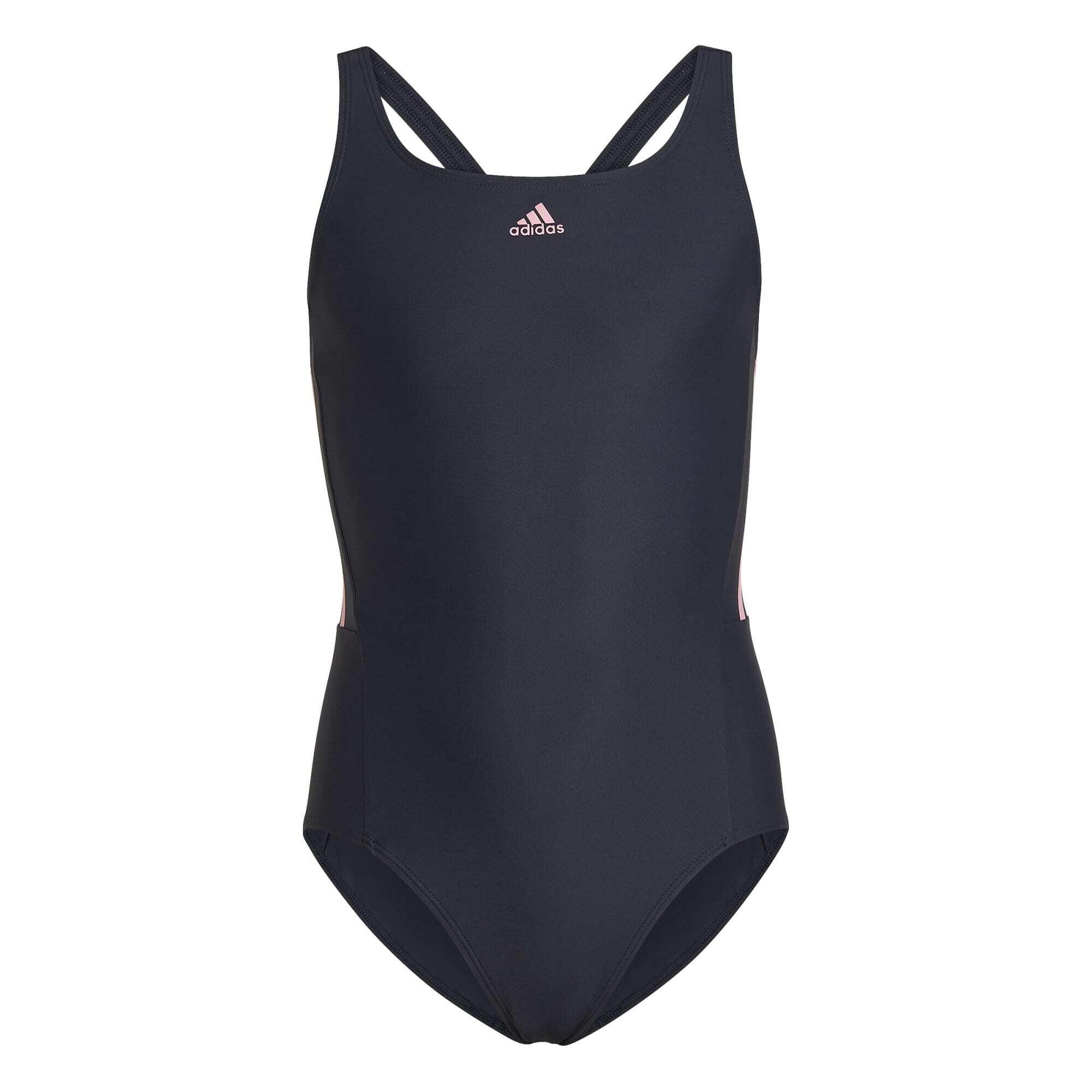 Traje de baño de 1 pieza para niña adidas 28 YG 3S MID 2/5