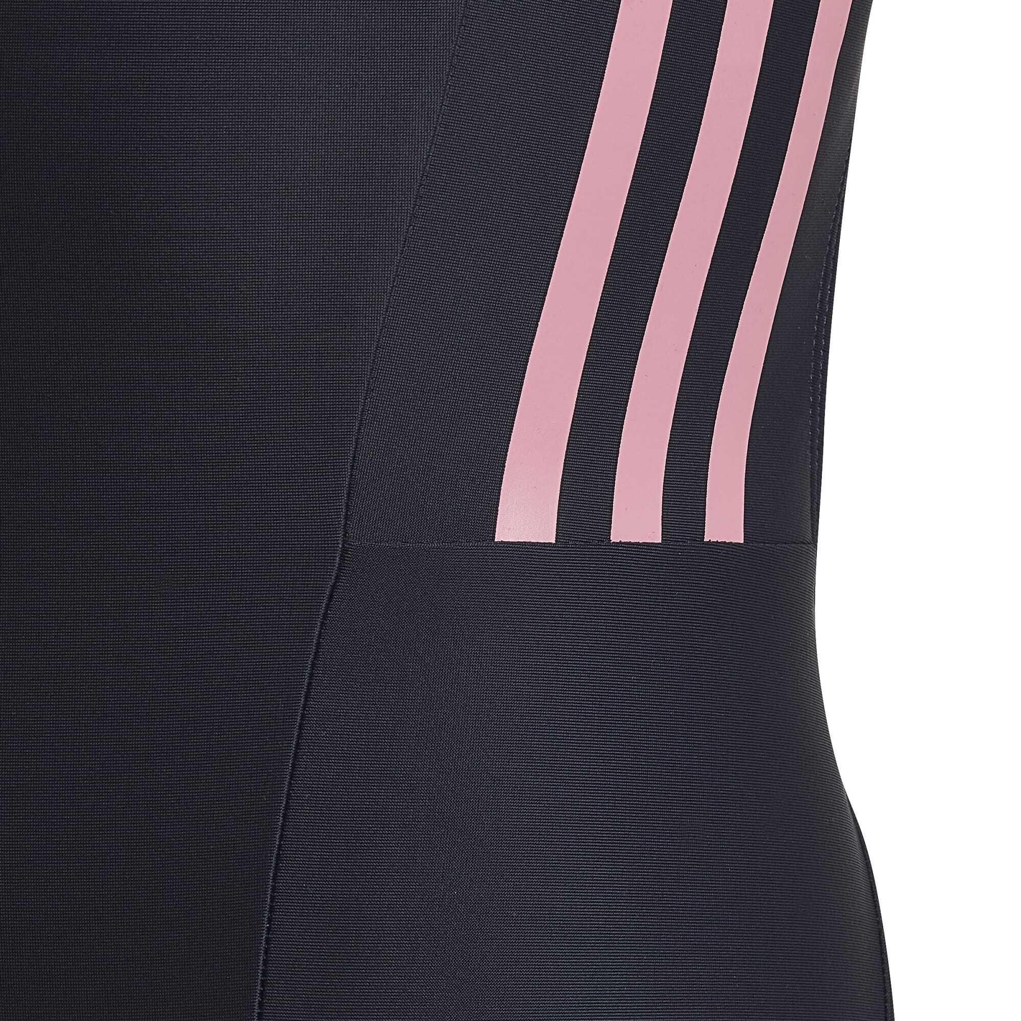 Traje de baño de 1 pieza para niña adidas 28 YG 3S MID 5/5