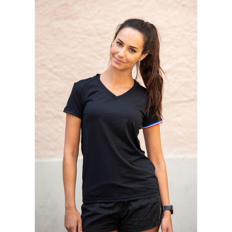 T-shirt Le classique Noir Femme