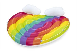 BESTWAY Aufblasbare Insel Bestway Regenbogen
