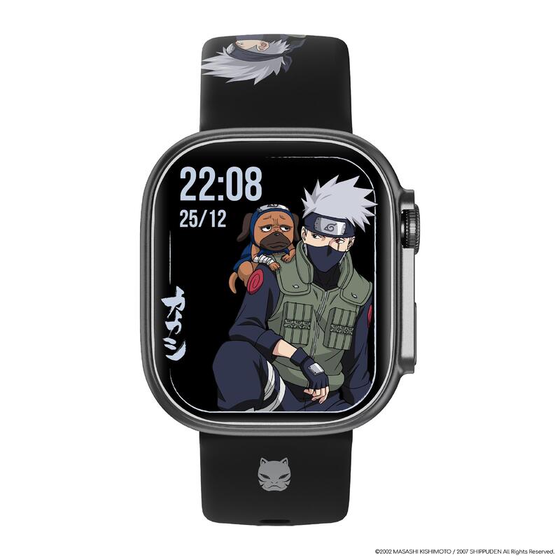 Abyx Fit Touch 5 Naruto Edition – Montre connectée exclusive modèle Kakashi