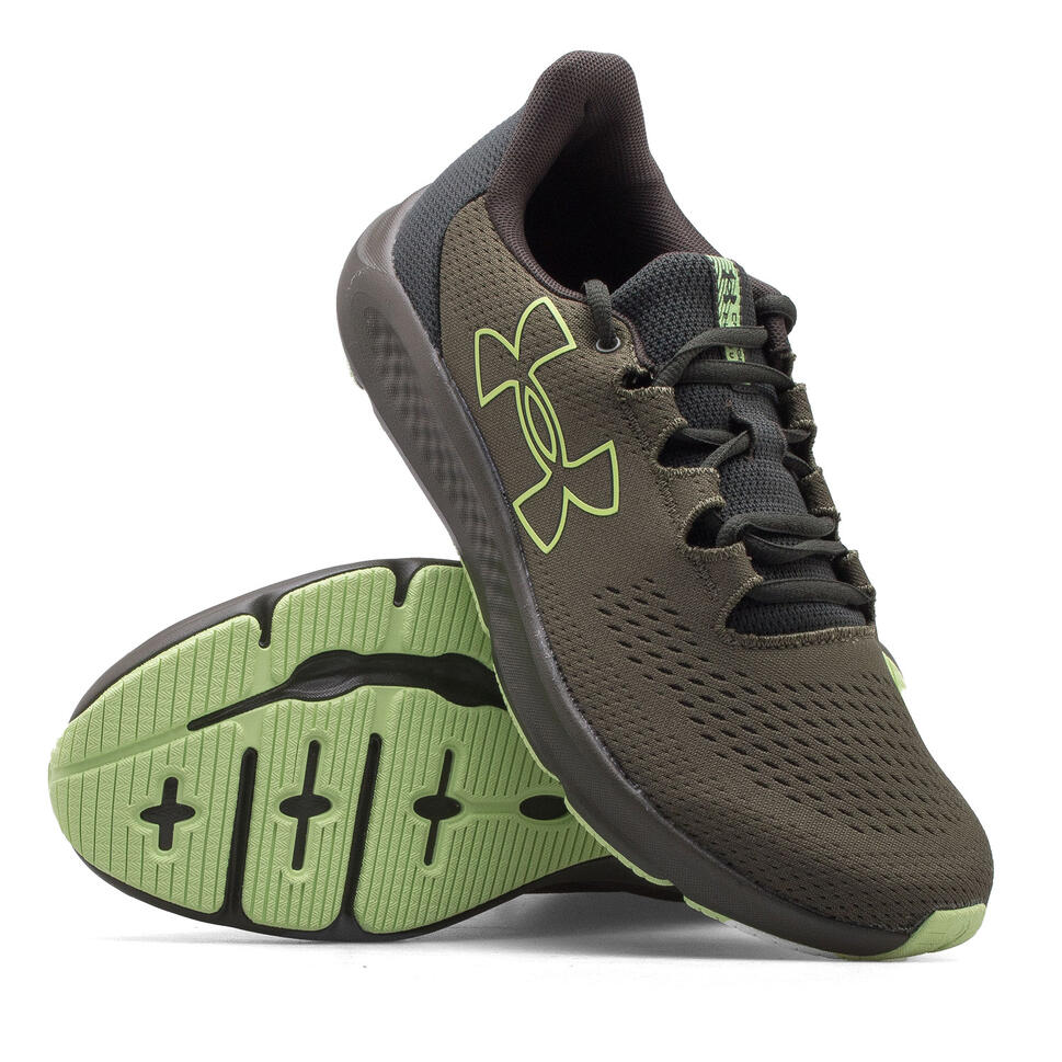 Buty Mężczyzna Under Armour Charged Pursuit 3 Big Logo khaki