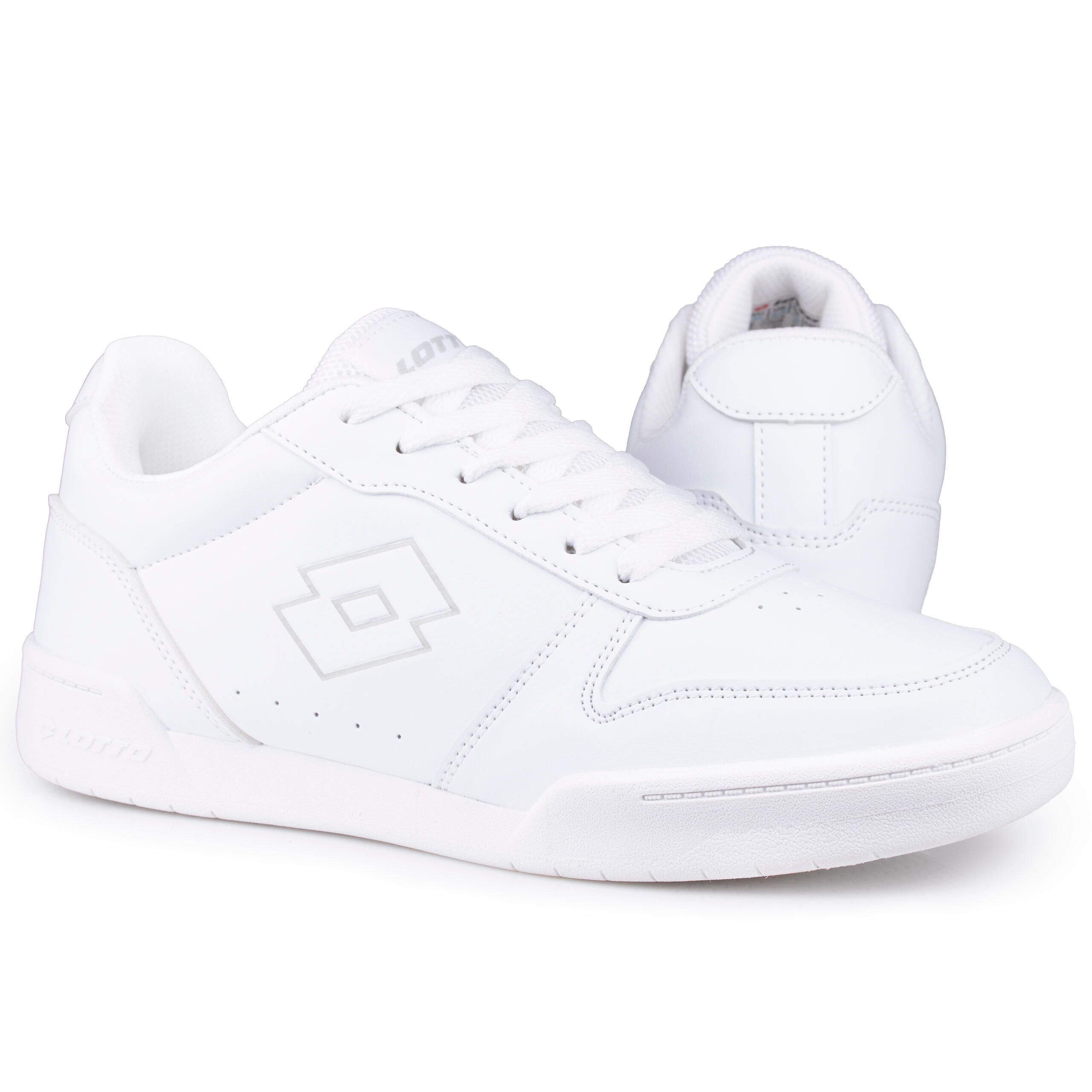 Lotto TITANIS OC Unisex Sneaker Low Top Schuhe 2400240U Weiss 1/7