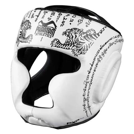 Casque de protection Muay Thai – Rouge – Taille unique