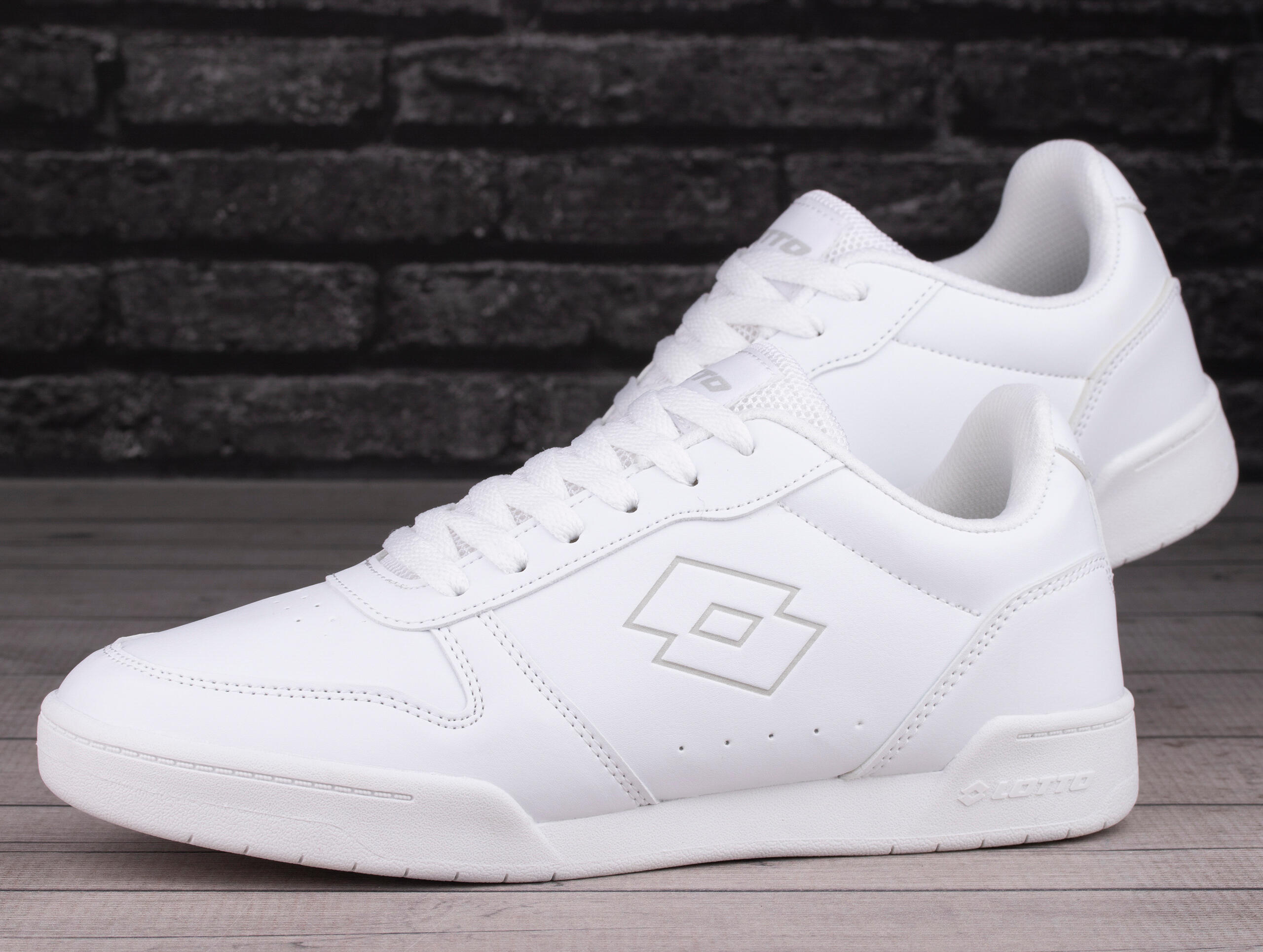 Lotto TITANIS OC Unisex Sneaker Low Top Schuhe 2400240U Weiss 3/7