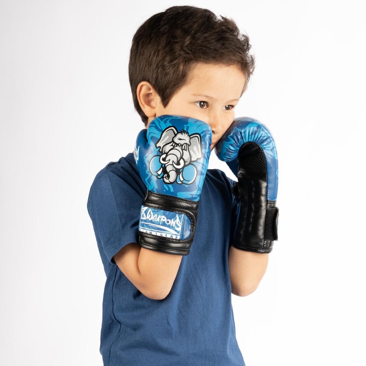 Boxhandschuhe Kinder 8 WEAPONS – Blau – 6 Oz – Jipe 6/12