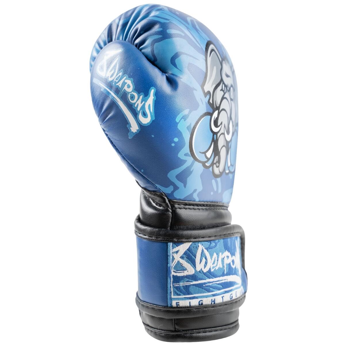 Boxhandschuhe Kinder 8 WEAPONS – Blau – 6 Oz – Jipe 12/12
